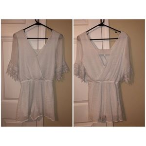 White romper